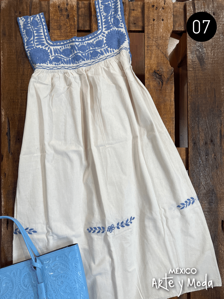 Tunica Teopisca - MÉXICO ARTE Y MODA - Vestido Bordado