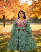 Vestido Bonita San Andres - MÉXICO ARTE Y MODA - Vestido Bordado