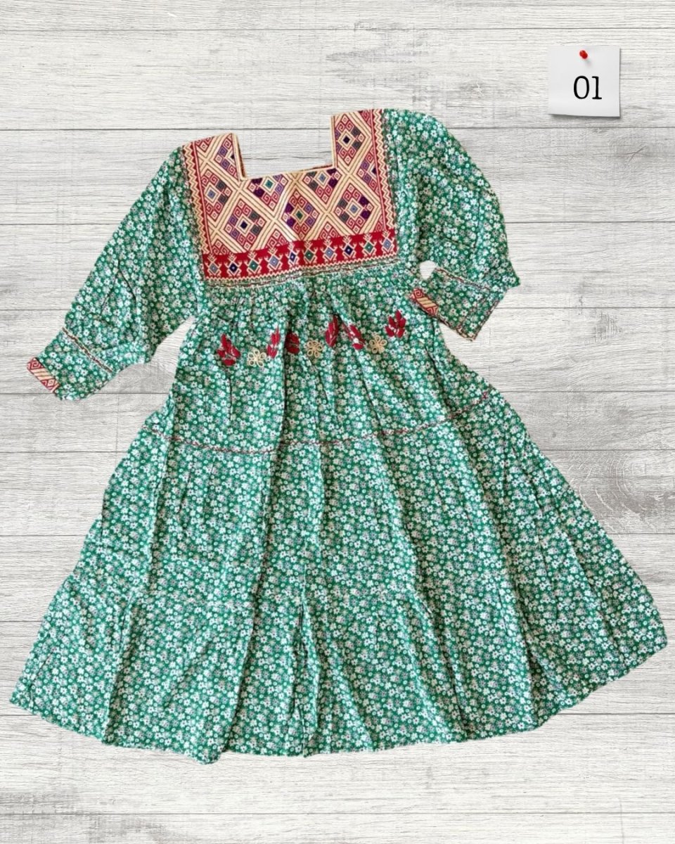 Vestido Bonita San Andres - MÉXICO ARTE Y MODA - Vestido Bordado