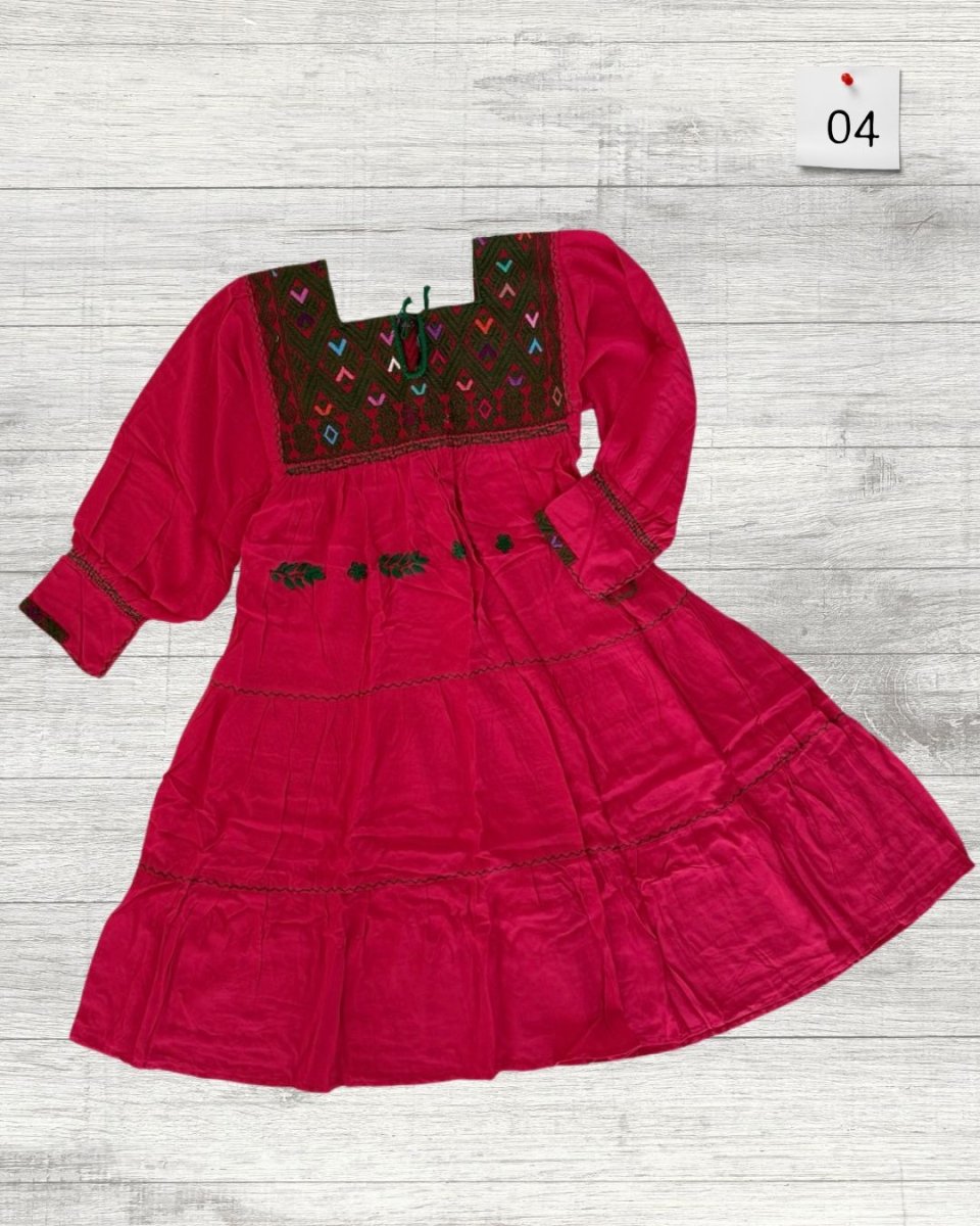 Vestido Bonita San Andres - MÉXICO ARTE Y MODA - Vestido Bordado