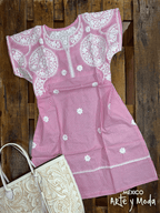 Vestido Caribe - MÉXICO ARTE Y MODA - Vestido Bordado