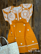 Vestido Caribe - MÉXICO ARTE Y MODA - Vestido Bordado
