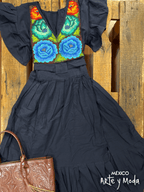 Vestido Carolina Zinac - MÉXICO ARTE Y MODA - Vestido Bordado