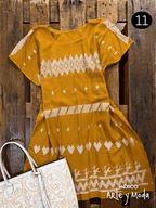 Vestido Carranza - MÉXICO ARTE Y MODA - Vestido Bordado