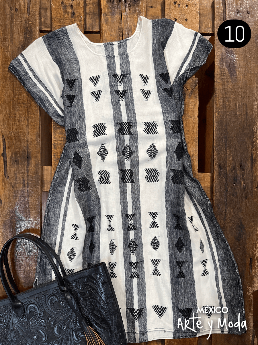 Vestido Carranza - MÉXICO ARTE Y MODA - Vestido Bordado