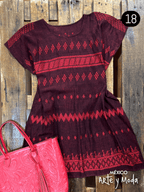 Vestido Carranza - MÉXICO ARTE Y MODA - Vestido Bordado