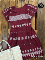 Vestido Carranza - MÉXICO ARTE Y MODA - Vestido Bordado