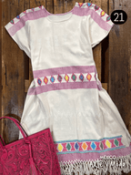 Vestido Carranza - MÉXICO ARTE Y MODA - Vestido Bordado