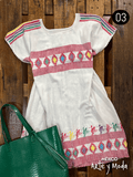 Vestido Carranza - MÉXICO ARTE Y MODA - Vestido Bordado