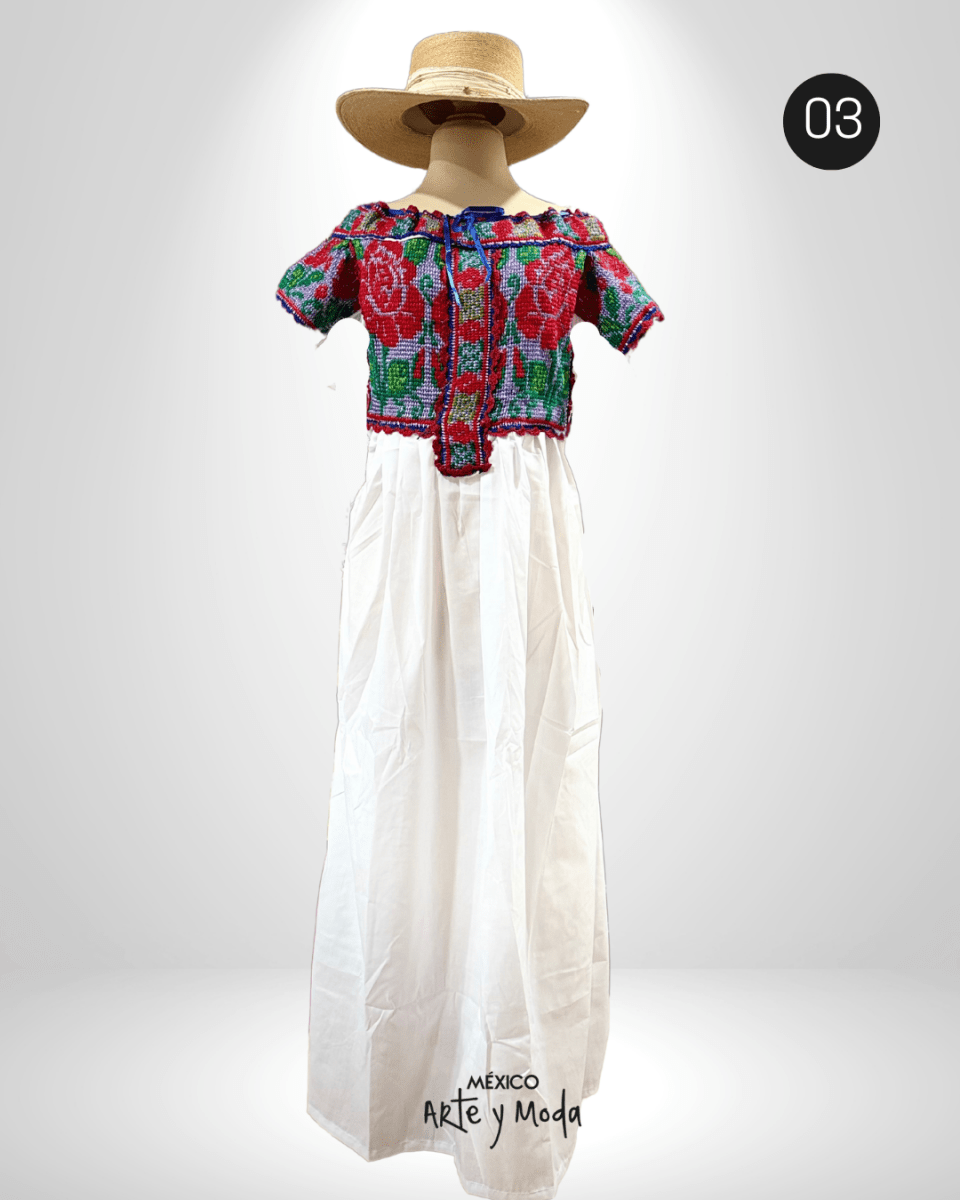 Vestido Chatina - MÉXICO ARTE Y MODA - Vestido