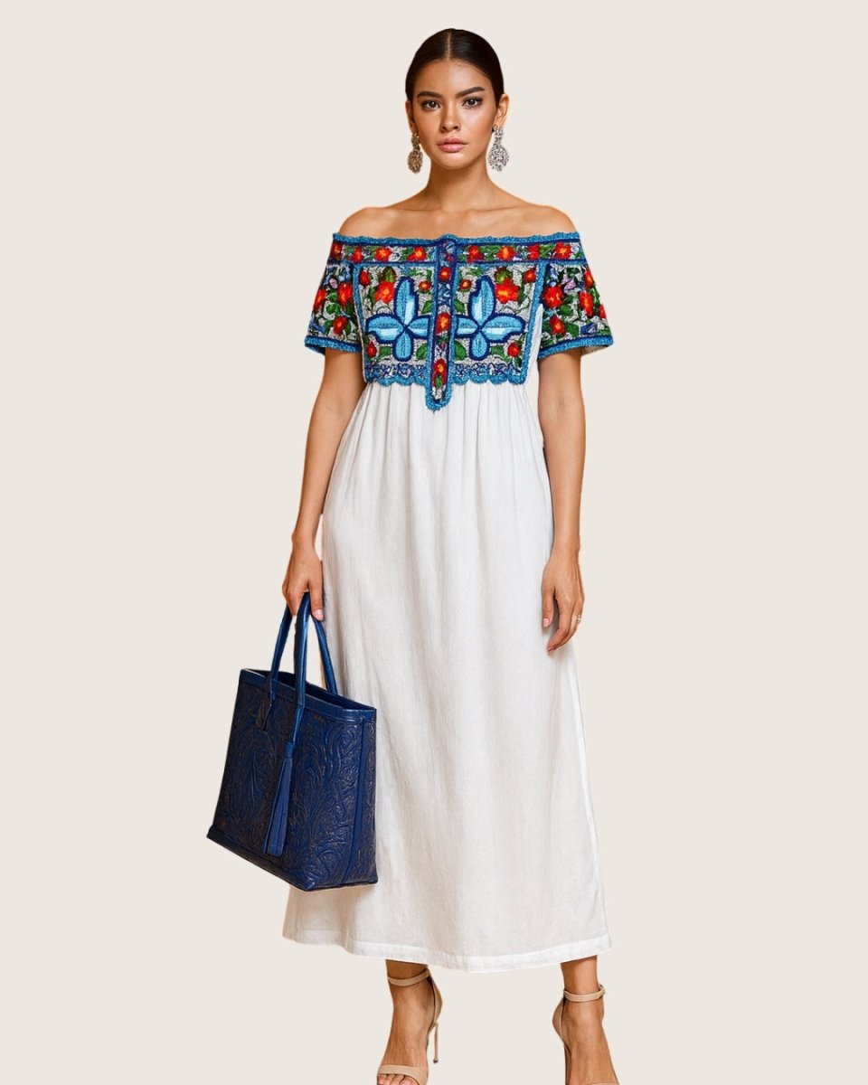 Vestido Chatina - MÉXICO ARTE Y MODA - Vestido