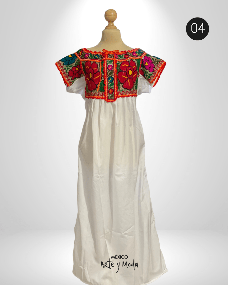 Vestido Chatina - MÉXICO ARTE Y MODA - Vestido