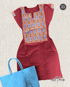 Vestido Couture San Andres - MÉXICO ARTE Y MODA - Vestido Bordado