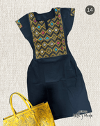 Vestido Couture San Andres - MÉXICO ARTE Y MODA - Vestido Bordado