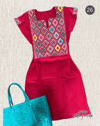 Vestido Couture San Andres - MÉXICO ARTE Y MODA - Vestido Bordado