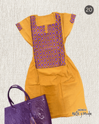 Vestido Couture San Andres - MÉXICO ARTE Y MODA - Vestido Bordado