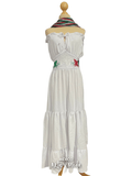 Vestido Halter Patria - MÉXICO ARTE Y MODA - Vestido Bordado
