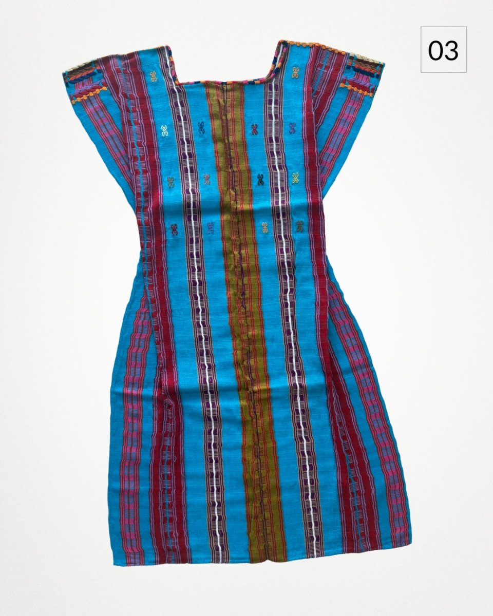 Vestido | Huipil Deshilado Pantelho - MÉXICO ARTE Y MODA - Vestido Bordado