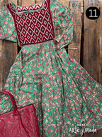 Vestido San Andres Rayon Estampado - MÉXICO ARTE Y MODA - Vestido Bordado