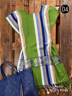 Vestido Telar Clasico - MÉXICO ARTE Y MODA - Vestido Bordado