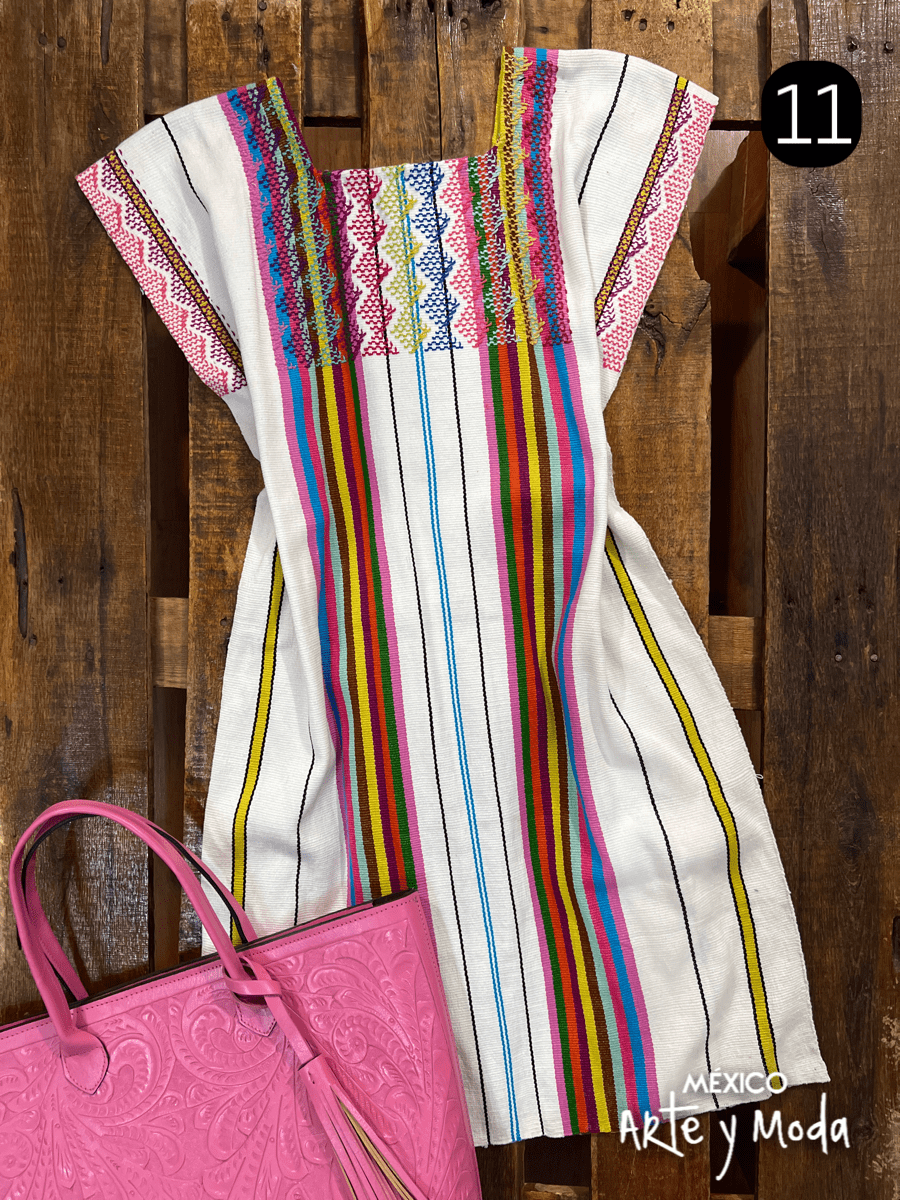 Vestido Telar Clasico - MÉXICO ARTE Y MODA - Vestido Bordado