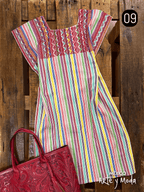 Vestido Telar Clasico - MÉXICO ARTE Y MODA - Vestido Bordado