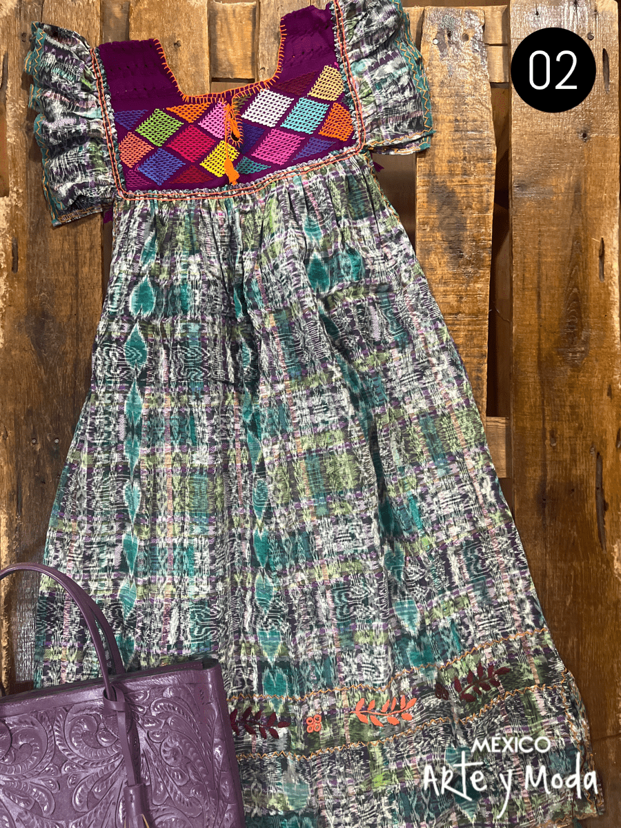 Vestido Telar Guate - MÉXICO ARTE Y MODA - Vestido Bordado