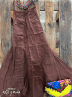 Vestido Tirantes Manta - MÉXICO ARTE Y MODA - Vestido