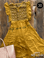 Vestido Triple Ruedo Rayon - MÉXICO ARTE Y MODA - Vestidos