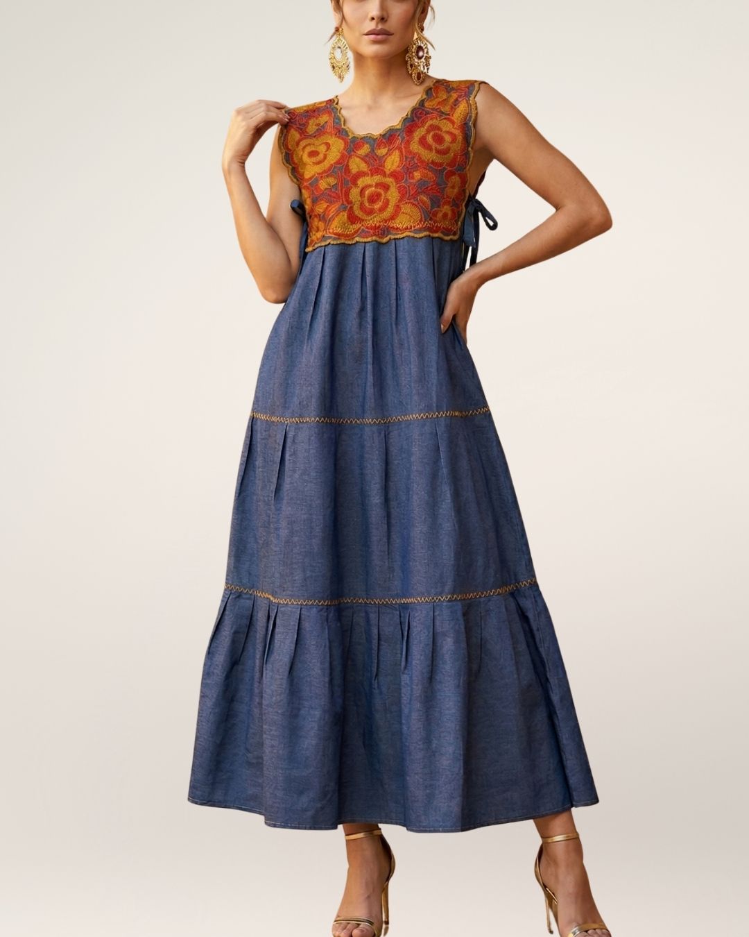 Maxi Vestido Regente Mezclilla | Edición Limitada