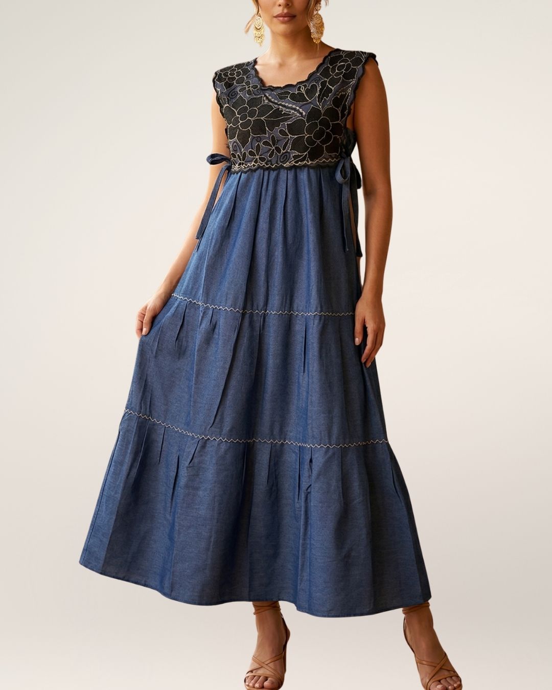 Maxi Vestido Regente Mezclilla | Edición Limitada