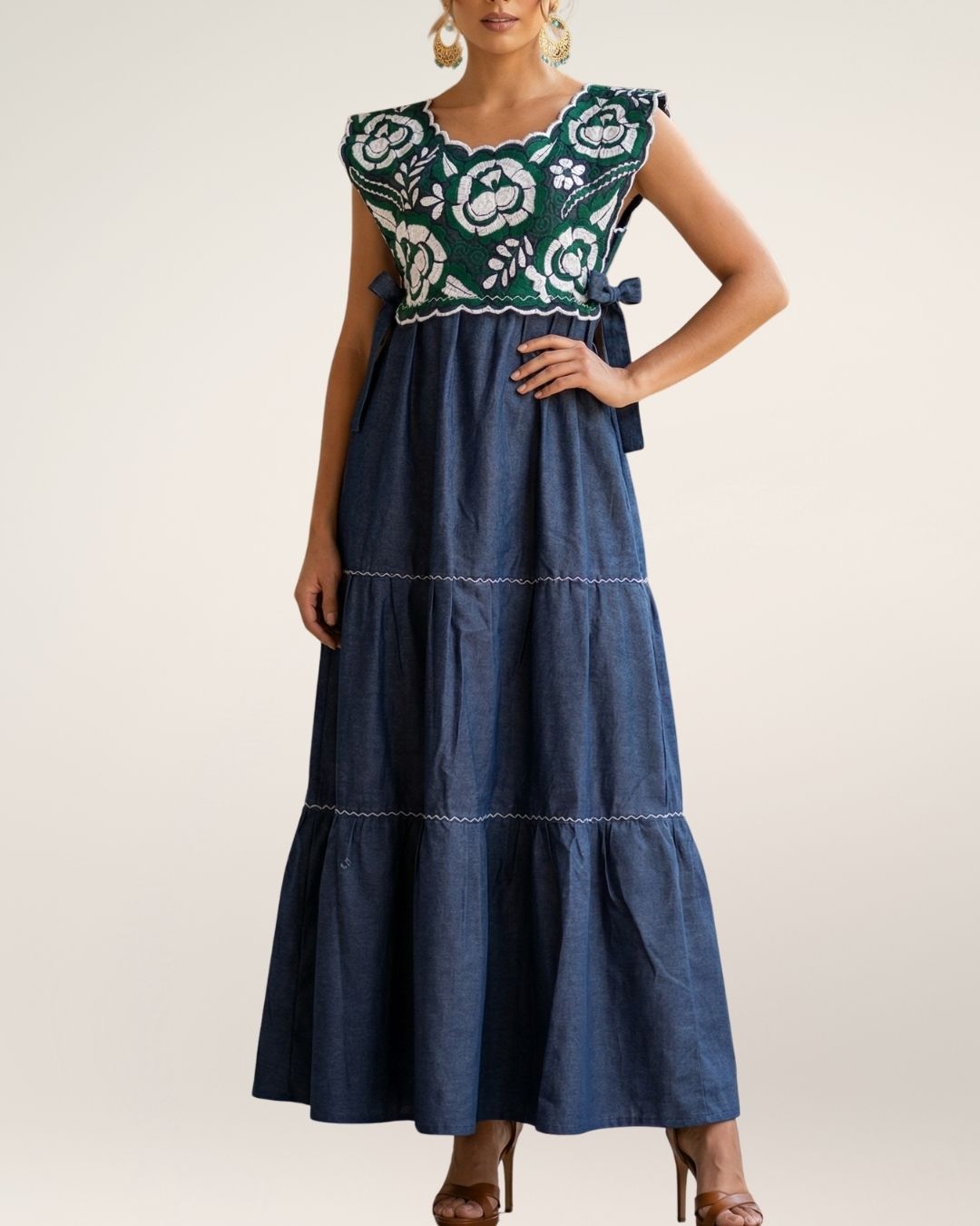 Maxi Vestido Regente Mezclilla | Edición Limitada