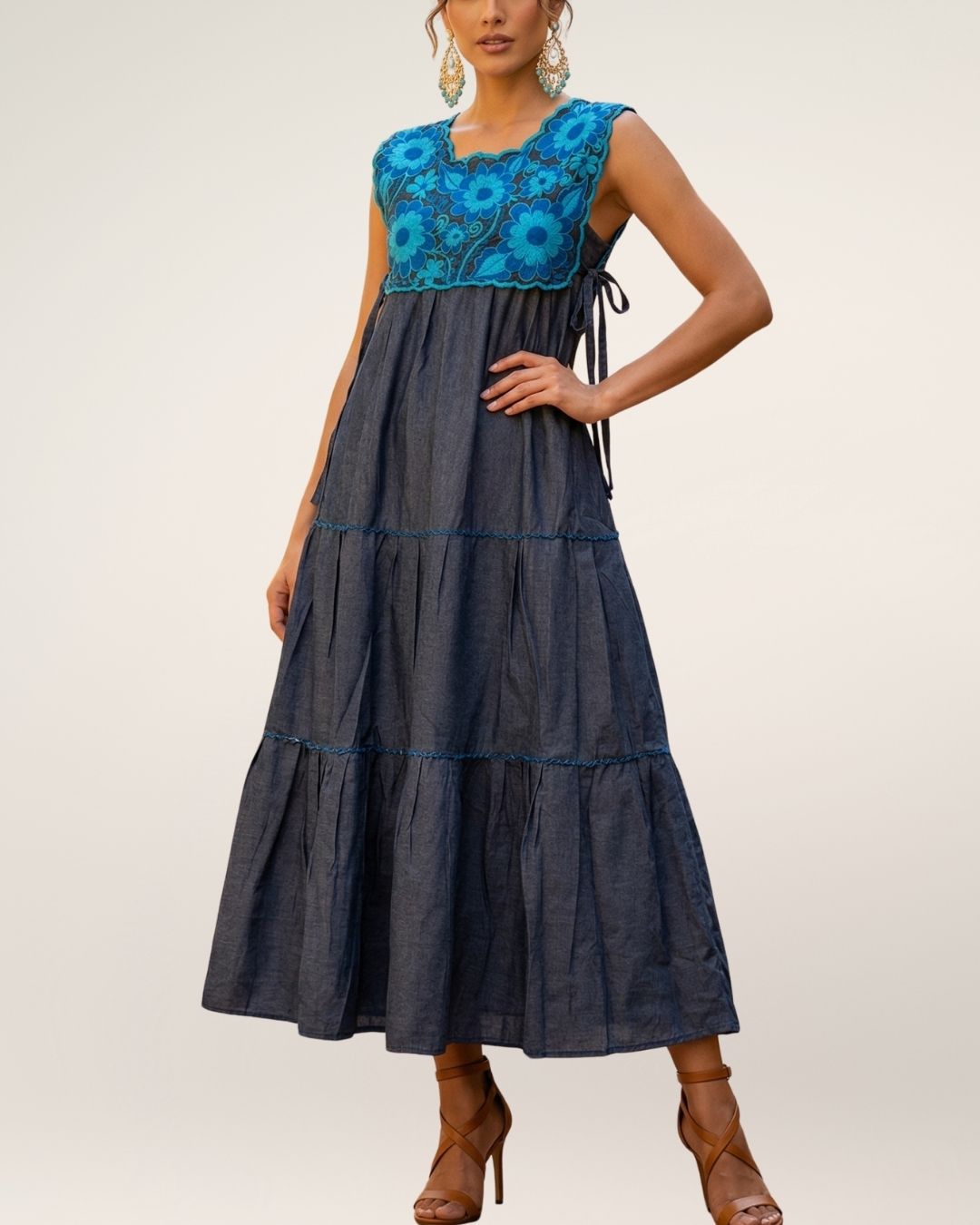 Maxi Vestido Regente Mezclilla | Edición Limitada