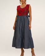 Maxi Vestido Regente Mezclilla | Edición Limitada