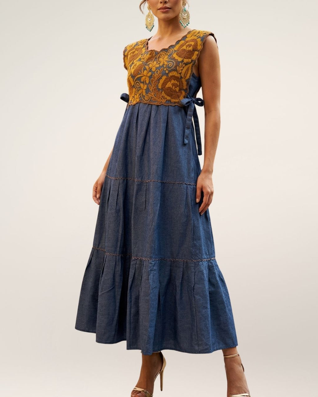 Maxi Vestido Regente Mezclilla | Edición Limitada