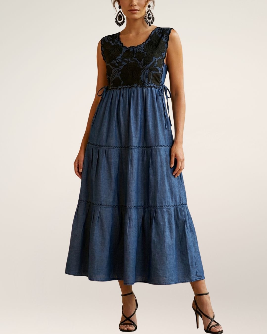 Maxi Vestido Regente Mezclilla | Edición Limitada