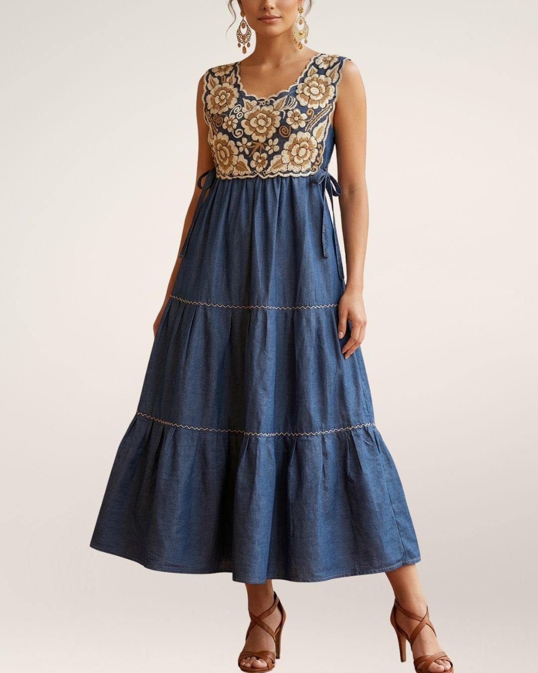 Maxi Vestido Regente Mezclilla | Edición Limitada