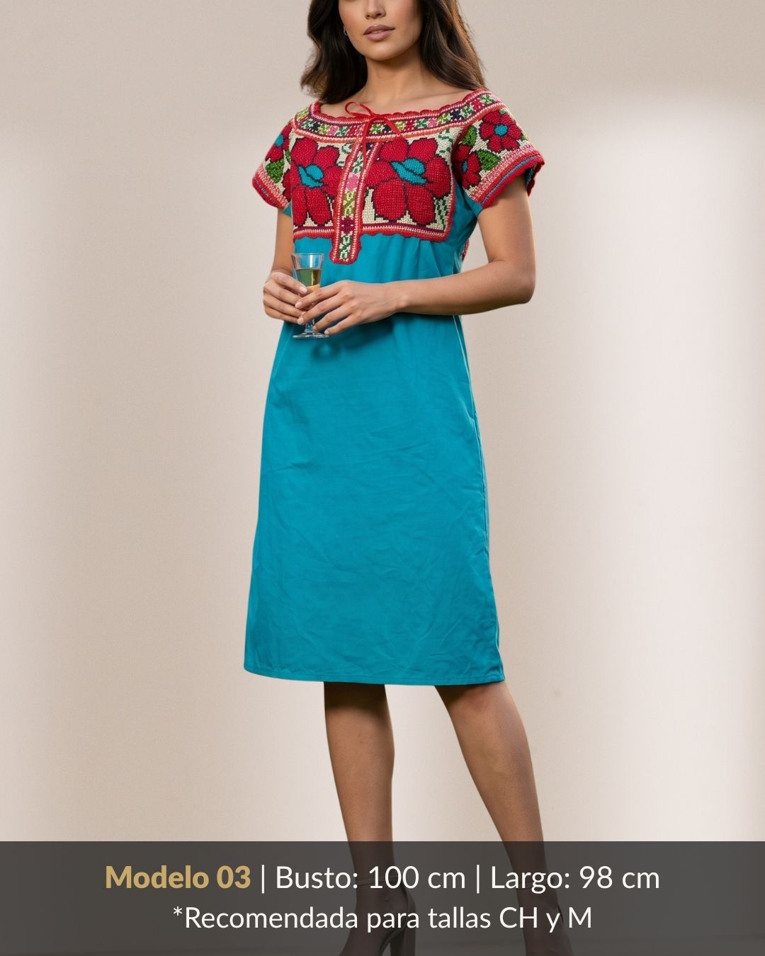Vestido Chatina Corto