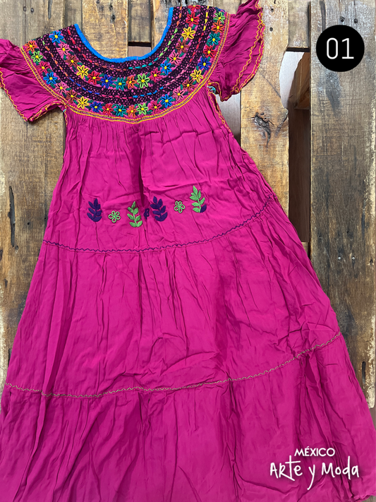 Vestido Coban Rayon