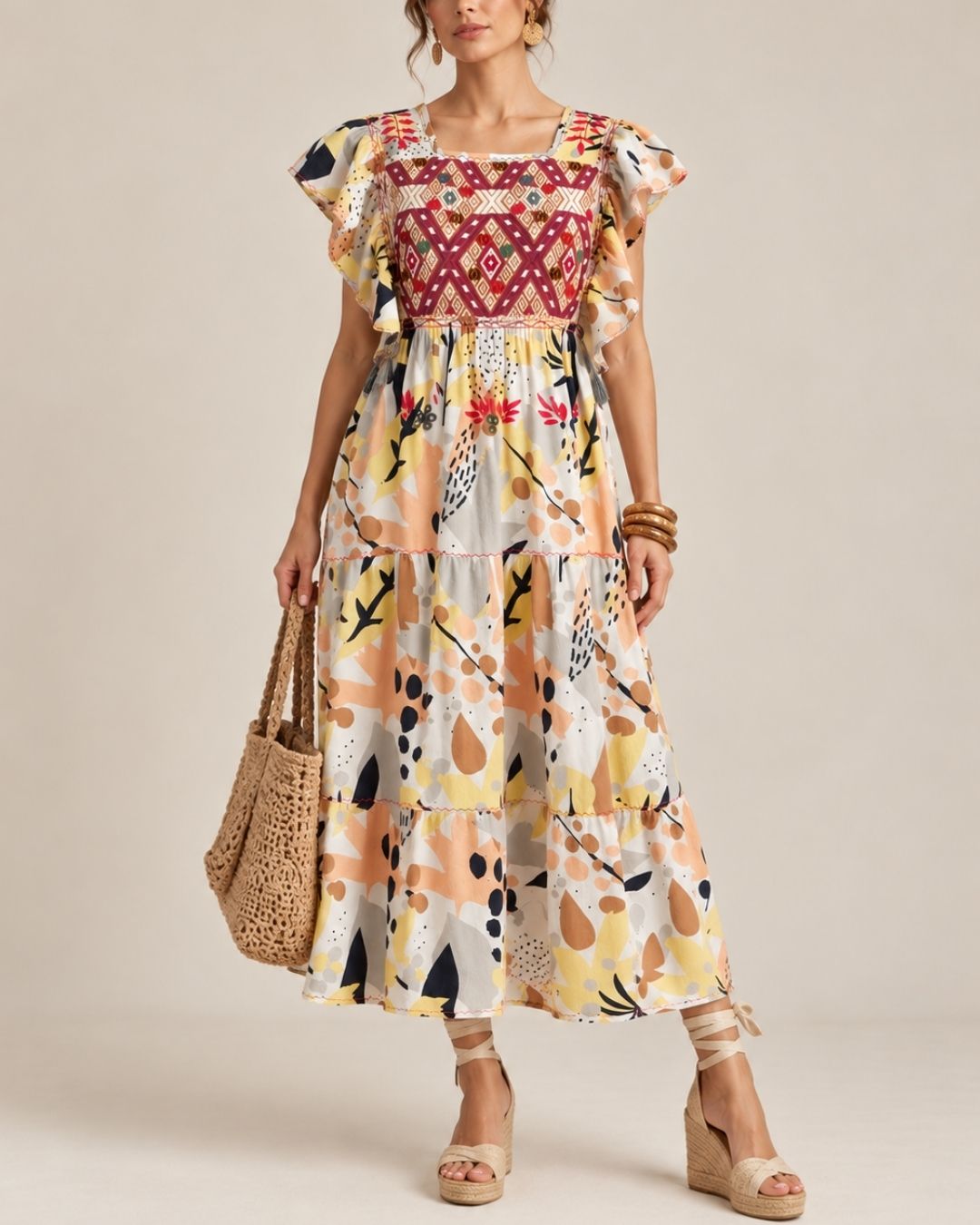Vestido Larráinzar Lino