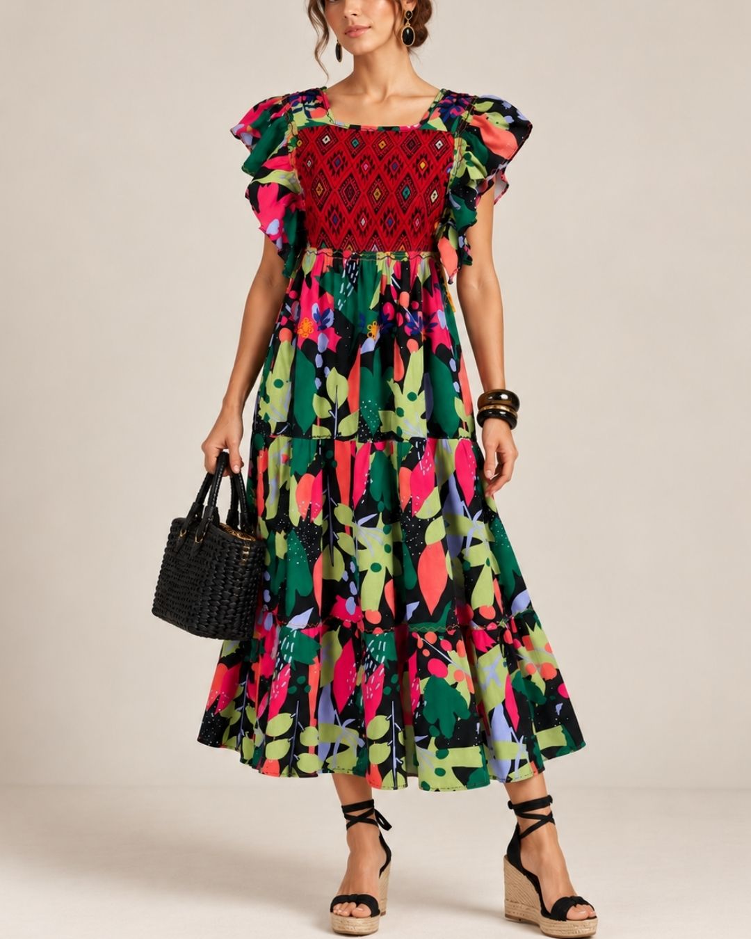Vestido Larráinzar Lino