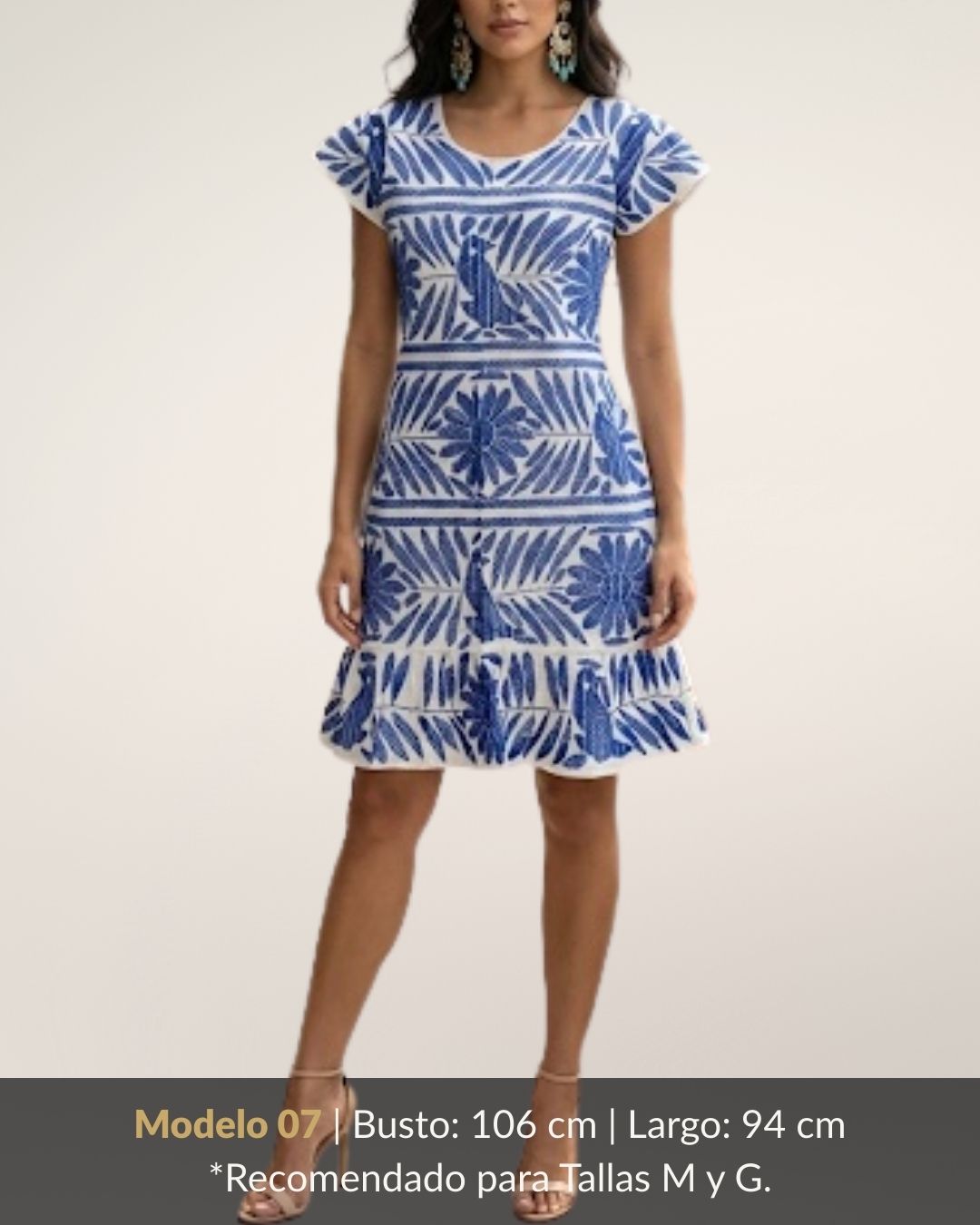 Vestido Mensajeros | Bordado a Mano 360°