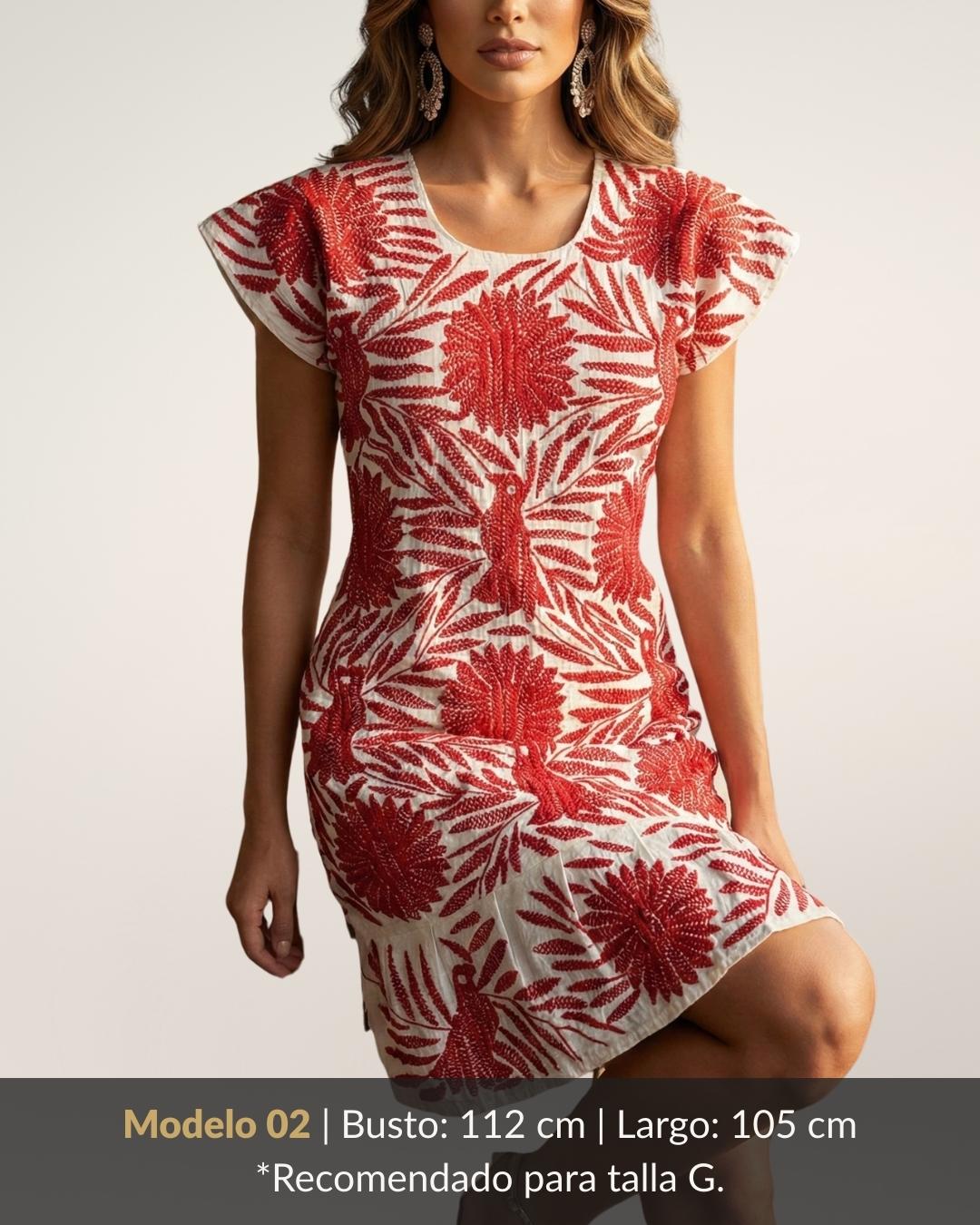 Vestido Mensajeros | Bordado a Mano 360°