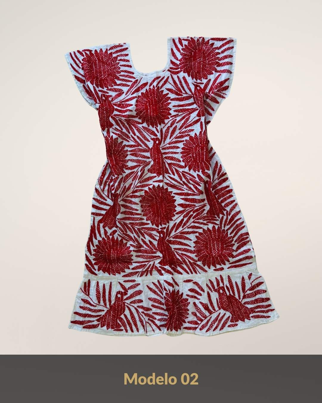 Vestido Mensajeros | Bordado a Mano 360°