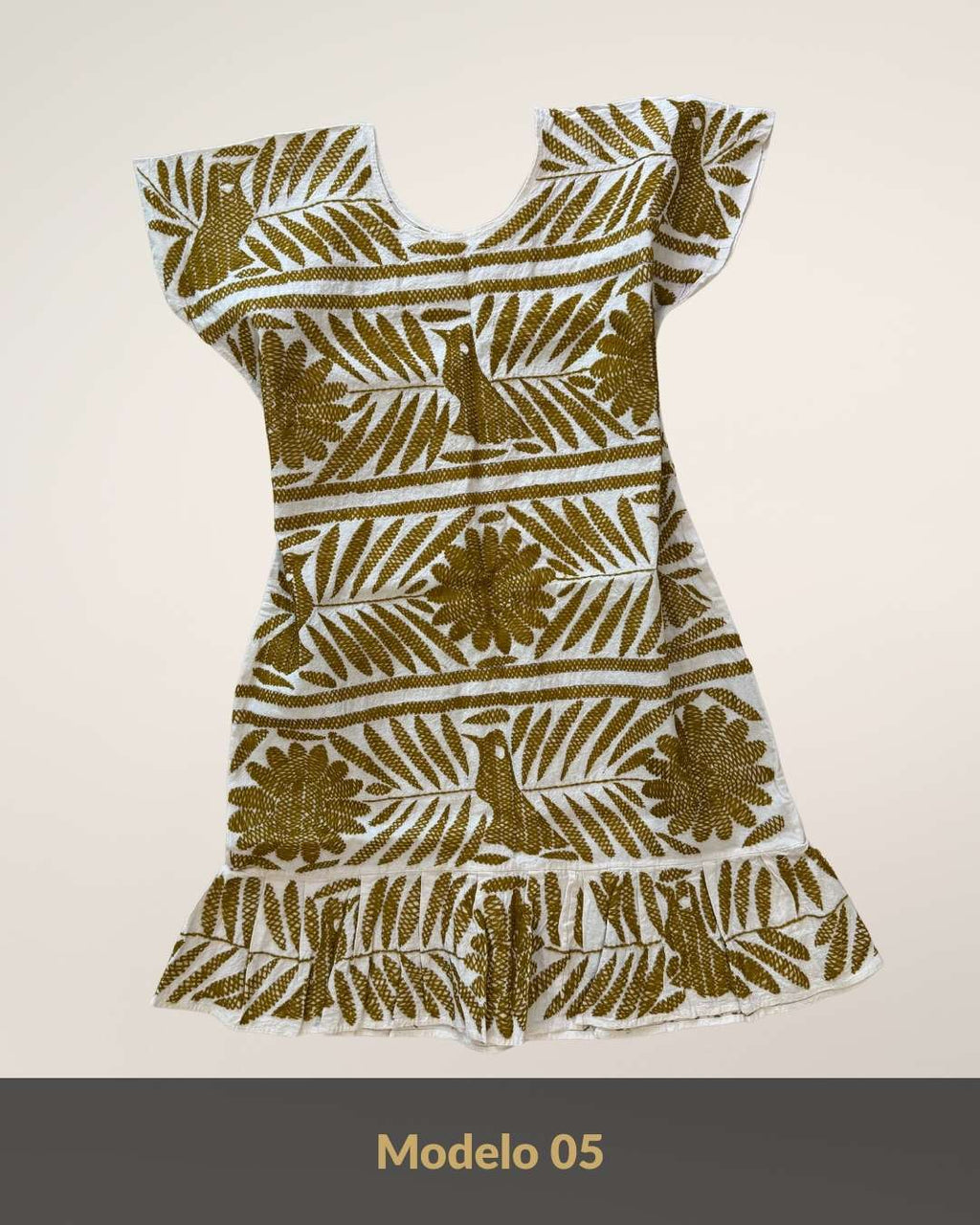 Vestido Mensajeros | Bordado a Mano 360°