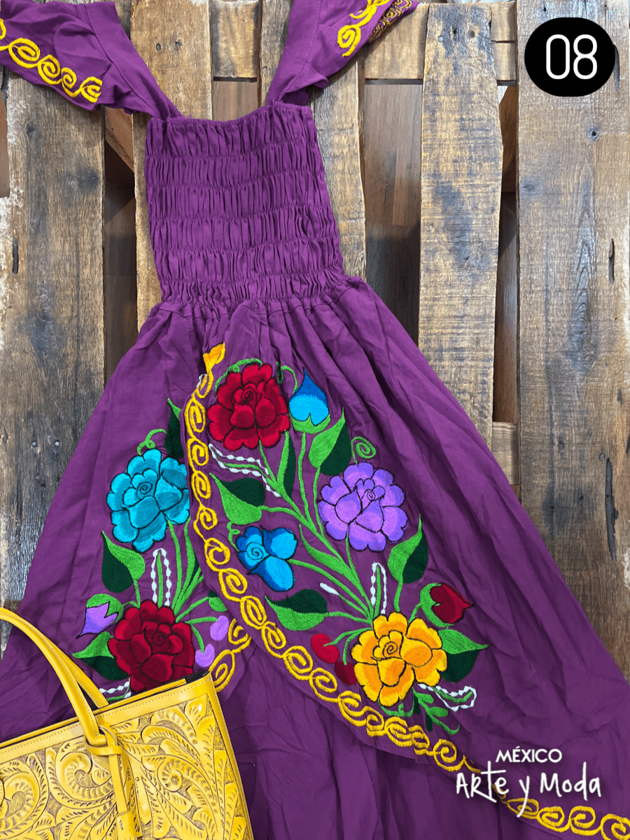 Zinac Tulip Dress Mexico Arte y Moda