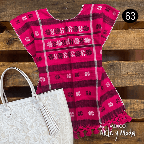 Blusa Amuzgo - MÉXICO ARTE Y MODA - Blusa Bordada