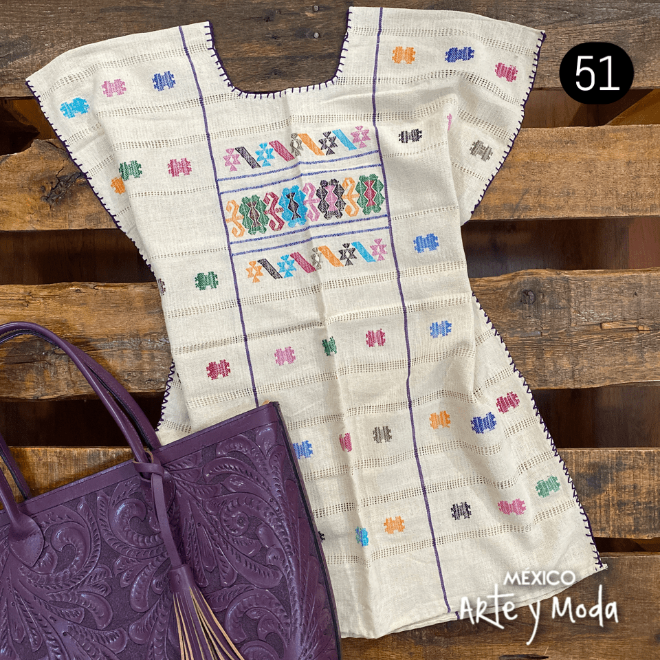 Blusa Amuzgo - MÉXICO ARTE Y MODA - Blusa Bordada