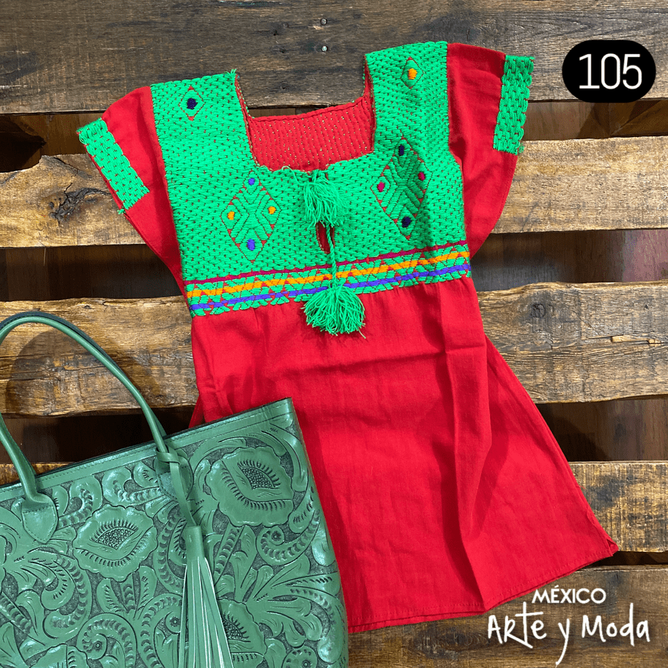 Blusa Bochil - MÉXICO ARTE Y MODA - Blusa Bordada