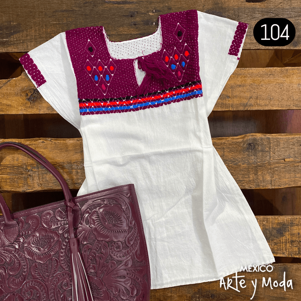 Blusa Bochil - MÉXICO ARTE Y MODA - Blusa Bordada